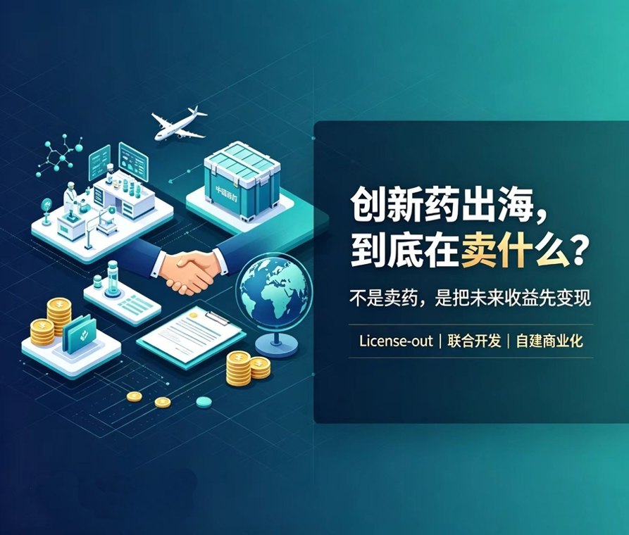 创新药出海：3类合作模式，License-out是怎么赚钱的